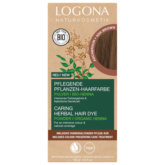 Logona Örthårfärg, 100 g Ash Brown