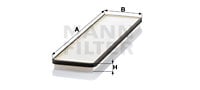 Kupéfilter MANN-FILTER CU 42 001