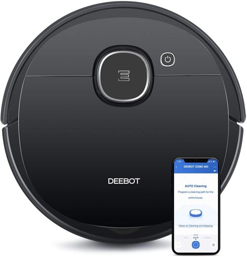 Ecovacs Deebot Ozmo 920 Robotdammsugare - Svart