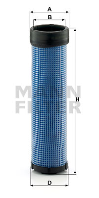 Sekundärluftfilter MANN-FILTER CF 980/2