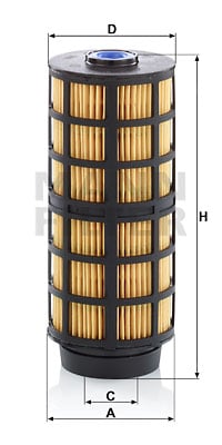 Bränslefilter MANN-FILTER PU 7004 z