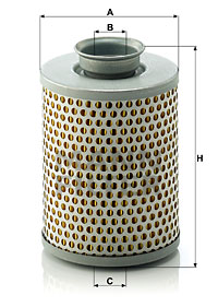 Hydraulikfilter, styrsystem MANN-FILTER P 919/7