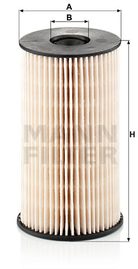 Bränslefilter MANN-FILTER PU 825 x