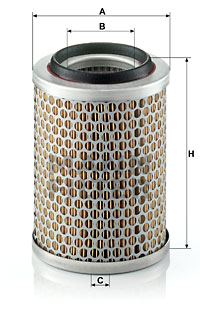 Luftfilter MANN-FILTER C 1396