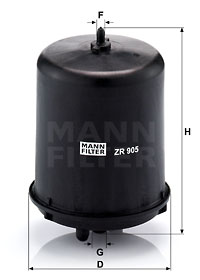 Oljefilter MANN-FILTER ZR 905 z