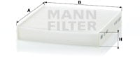 Kupéfilter MANN-FILTER CU 1827