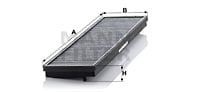 Kupéfilter MANN-FILTER CUK 5877