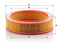 Luftfilter MANN-FILTER C 2766