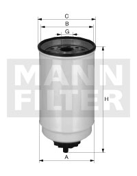 Bränslefilter MANN-FILTER WK 9041 x