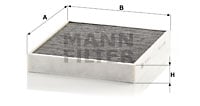 Kupéfilter MANN-FILTER CUK 26 010