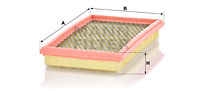 Luftfilter MANN-FILTER C 2966