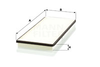 Kupéfilter MANN-FILTER CU 3858