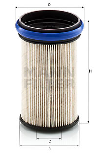 Bränslefilter MANN-FILTER PU 7013 KIT