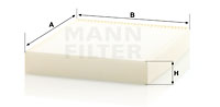 Kupéfilter MANN-FILTER CU 28 009