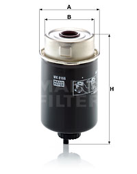 Bränslefilter MANN-FILTER WK 8166