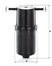 Bränslefilter MANN-FILTER WK 9024