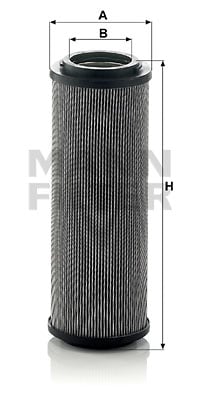 Filter, drifthydraulik MANN-FILTER HD 12 127