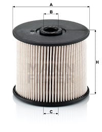 Bränslefilter MANN-FILTER PU 830 x