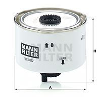 Bränslefilter MANN-FILTER WK 8022 x