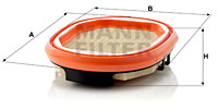Sekundärluftfilter MANN-FILTER CF 2530