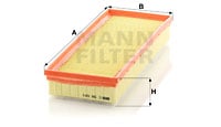 Luftfilter MANN-FILTER C 38 001