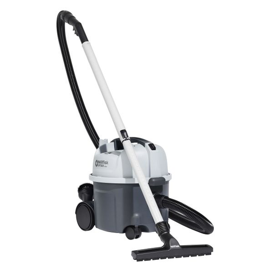 Nilfisk VP300 HEPA Nordic Teleskop Grovdammsugare med en hastighet, 800 W