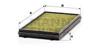Kupéfilter MANN-FILTER FP 3124-2