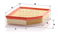 Luftfilter MANN-FILTER C 29 021