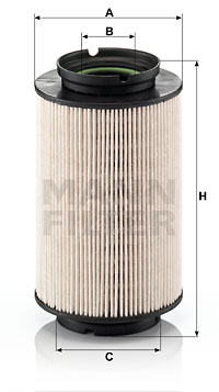 Bränslefilter MANN-FILTER PU 936/2 x