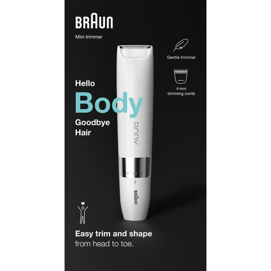 Braun Body BS1000 Mini Trimmer 1 st