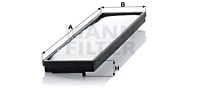 Kupéfilter MANN-FILTER CU 5809