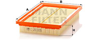 Luftfilter MANN-FILTER C 28 005