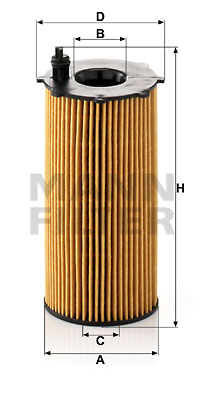 Oljefilter MANN-FILTER HU 820/2 x