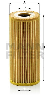 Oljefilter MANN-FILTER HU 615/3 x