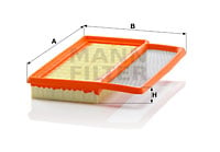 Luftfilter MANN-FILTER C 24 006
