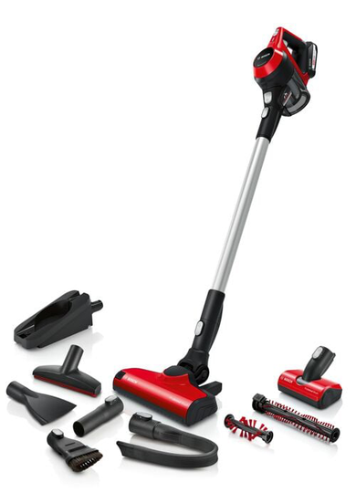 Bosch Unlimited Pro Animal Sladdlösa Dammsugare - Röd