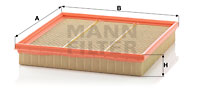 Luftfilter MANN-FILTER C 26 133