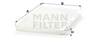 Kupéfilter MANN-FILTER CU 3455