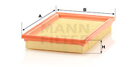 Luftfilter MANN-FILTER C 2851