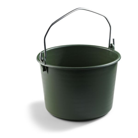 Nordiska Plast 1172-0810 Murbrukshink grön, 17 l