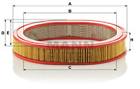 Luftfilter MANN-FILTER C 2942