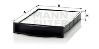 Kupéfilter MANN-FILTER CU 2316