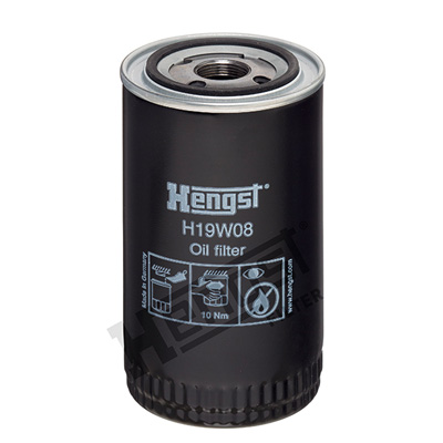 Oljefilter HENGST FILTER H19W08