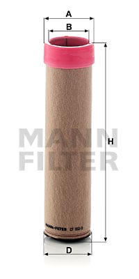 Sekundärluftfilter MANN-FILTER CF 850/2