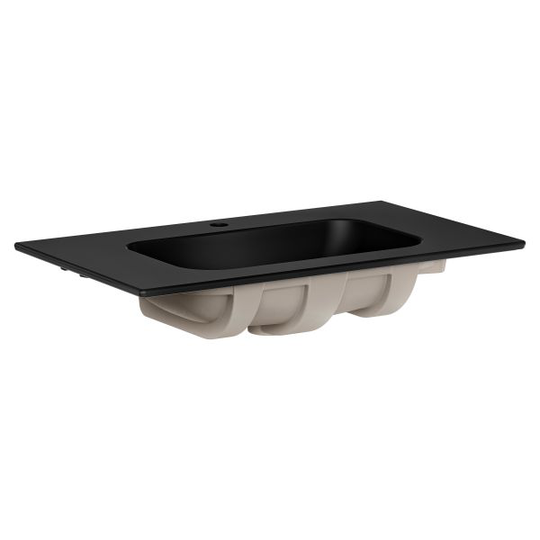 Gustavsberg Artic Tvättställ svart, 80 cm