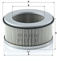Kupéfilter MANN-FILTER CU 1836/1