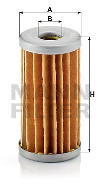 Bränslefilter MANN-FILTER H 42