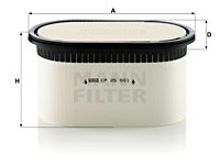 Luftfilter MANN-FILTER CP 23 210