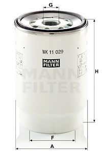 Bränslefilter MANN-FILTER WK 11 029 z
