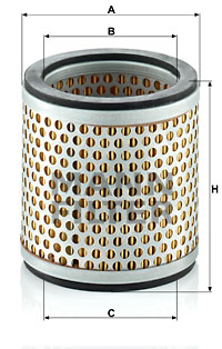 Luftfilter MANN-FILTER C 89/1